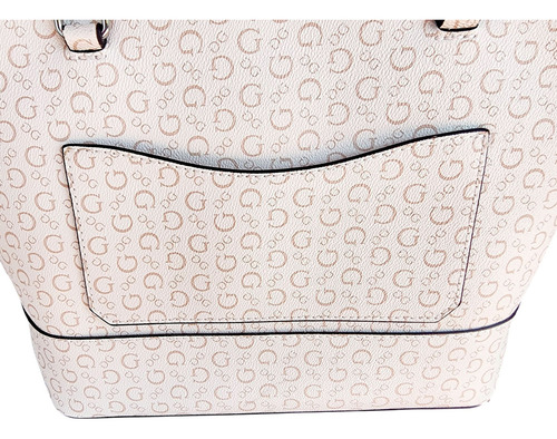 Bolsa Tote Guess Artemis Sa891722 Color Blanco