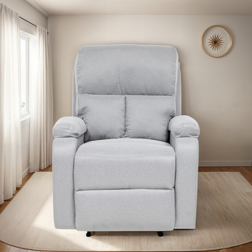 Berger Reclinable Moderno 1 Cuerpo Matheus Gris Vs8070bgr