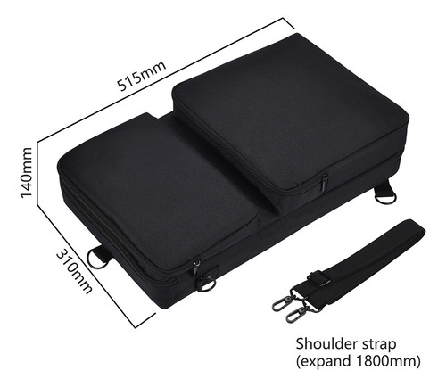 Funda De Transporte Para Reproductor De Dj Pioneer Ddj-400 D