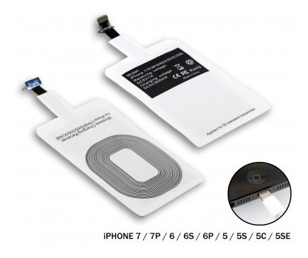 Chip Tarjeta Adaptador Nfc iPhone Para Cargador Inalambrico