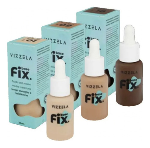 Base Fix Vizzela 30ml - Lançamento