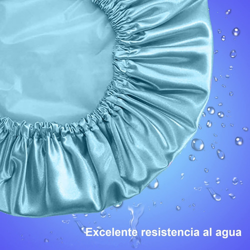Gorros De Baño Ducha Doble Capa Impermeable Reutilizable 2pz