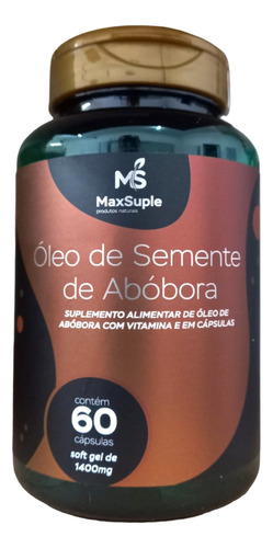 Oleo De Semente De Abóbora Em Cápsulas
