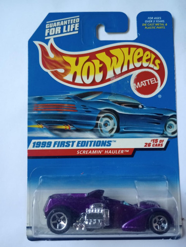 Hot Wheels Screamin Hauler First Editions 1999 Metal Diecast