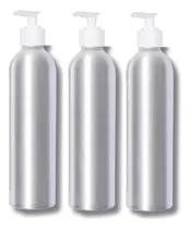 Comprar Kit 3 Dispensadores De Lujo Aluminio Jabón,shampoo 250ml