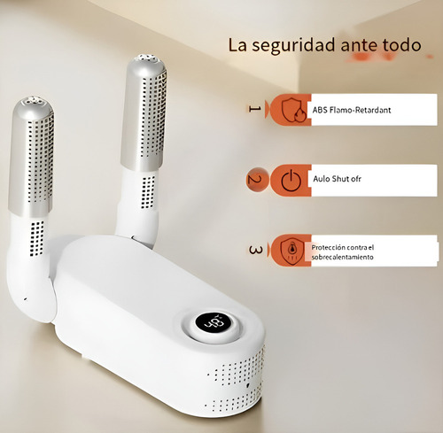 Rx Secador De Zapatos Eléctrico Esterilizador Luz Uv