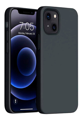 Protector iPhone 13 Mini Engomado Color Negro