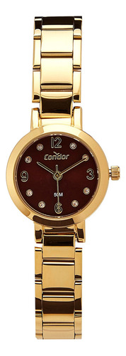 Relógio Condor Feminino Dourado - Copc21jil/4m