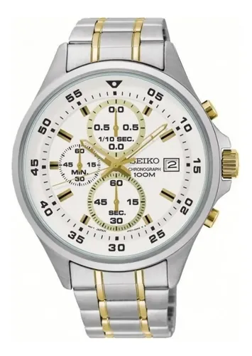 Reloj seiko chronograph 100m características sale