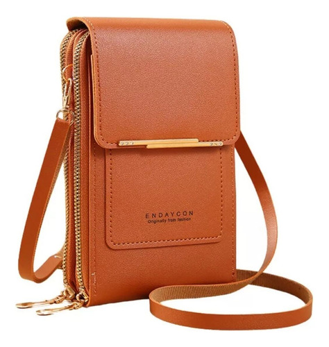 Bolso Billetera Porta Celular Manos Libres Cartera