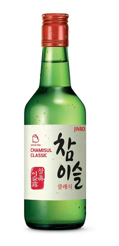 Soju Jinro Original 360 Ml Bebida Corea Importada 
