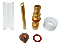 Comprar Kit Insumos Torcha Tig Gas Lens Transparente 2,4mm