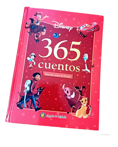 Libro 365 Cuentos Para Ir A Dormir Disney 400 Hojas