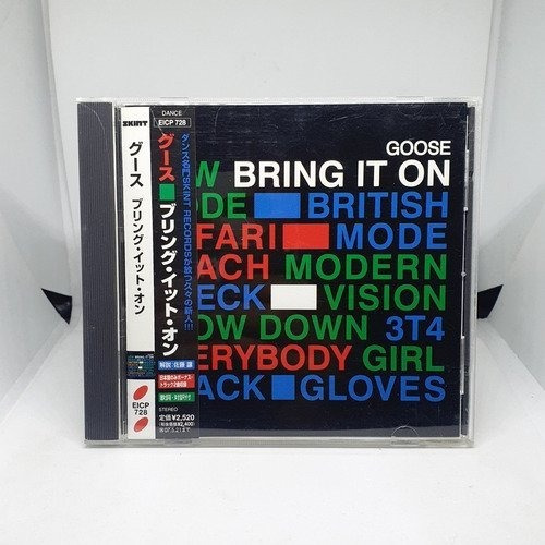 Goose Bring It On Cd Japon Obi Usado Musicovinyl