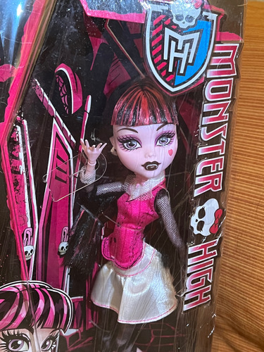 Muñeca Monster High Draculaura Básica W3 G1 Completa Nueva (Usado)