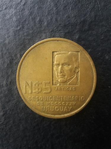 Moneda Uruguay Sesquicentenario De Su Fundación - Año 1975