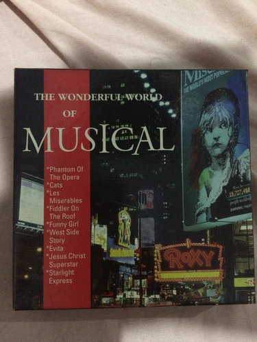 Caixa De Cds The Wonderfull World Of Misical