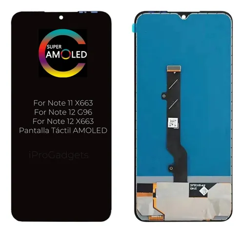 P-m Pantalla Táctil Amoled Para Infinix Note 11 12 X663 G96