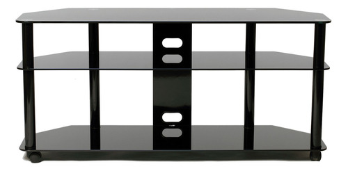 Transdeco Soporte De Tv Con Ruedas Para Audio Y Video, Color