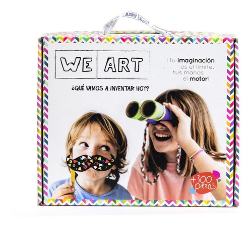 Imagen 1 de 6 de Kit De Manualidades Para Niños - Caja Mediana - We Art