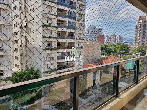 Imagem 16 de 30 de Lindo Apartamento Na Ponta Da Praia, 155m2, 3 Quartos, 1 Suíte, Dependência, Academia, Salão De Festas E Jogos, Portaria 24 Horas, Santos - Ap03833 - 69452677
