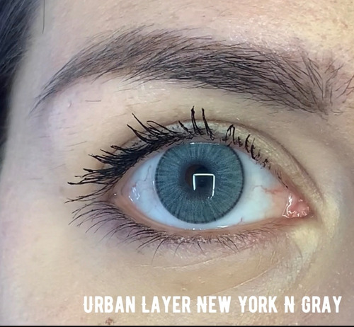 Imagen 2 de 8 de Urban Layer - New York N Gray Lentes De Contacto Anuales