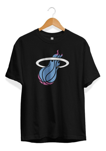 Remera Basket Nba Miamia Heat Todos Los Diseños.