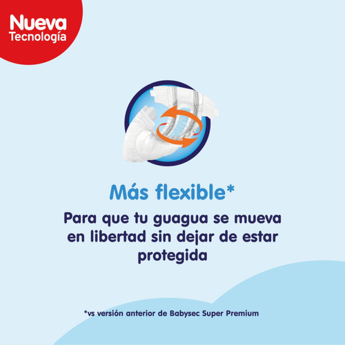 Pañales Babysec Super Premium sin género XXG