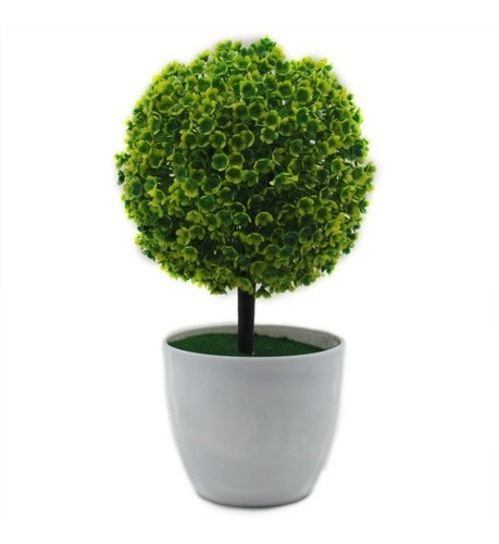Imagen 1 de 6 de Arbolito Artificial Decorativo Planta Con Maceta Hogar Ofi