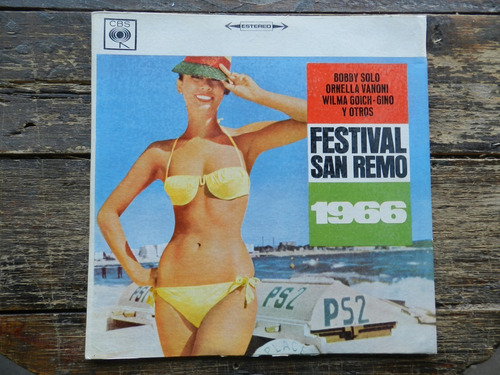 Festival San Remo 1966 Lp Vinilo Impecable