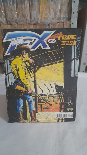Gibi Hq Hq Tex N° 412 : A Grande Invasão - Mythos 2004 (Usado)