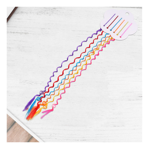 3 Juegos De Pinzas For El Cabello Rizado, Extensiones Color