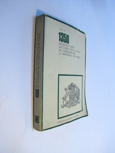 Decreto De Leyes Gobierno Militar, 1301 Al 1350, 1976