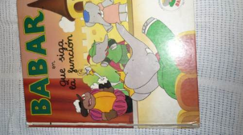 Libro Infantil Babar En Que Siga La Función