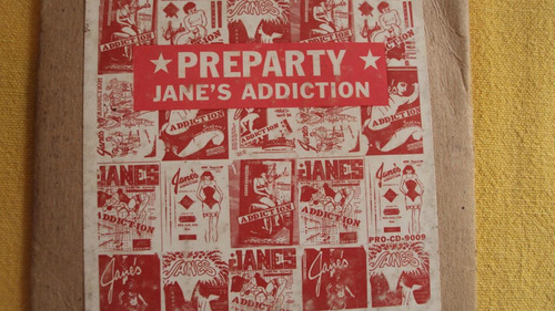 Cd Ep Janes Addiction Preparty  6 Temas