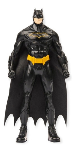 Batman Negro Con Capa Spin Master De 15 Cm