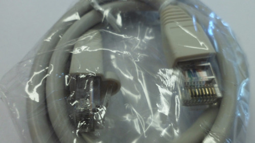 Cable De Red Derecho 90 Cm. Cat 5-e Gris Claro Mn#2024+