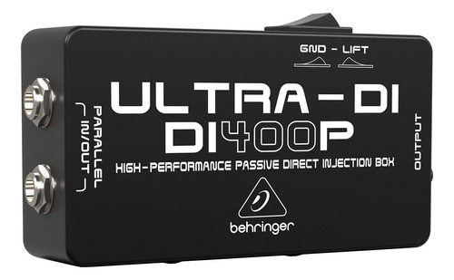 Behringer Di400p Ultra Caja De Inyeccion Pasiva Cuota