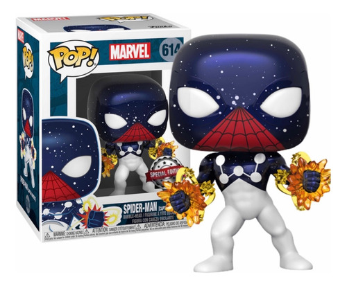 Funko Pop Spider-man Captain Universe Spiderman Ee Exclusive