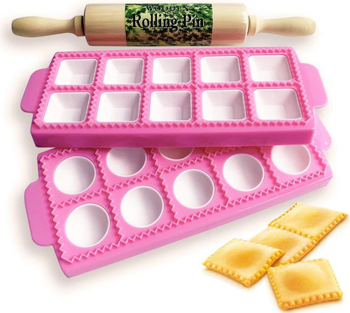 Gladworts Ravioli Maker Raviolamp Molde Cortador Bola De Mas