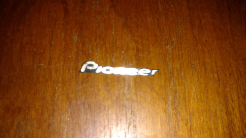Emblema De Repuesto Minicomponente Pioneer