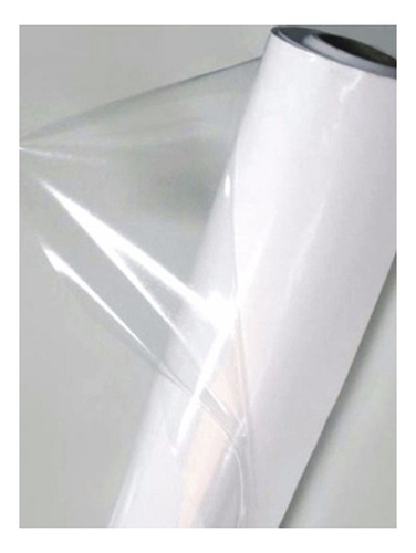 Papel Adesivo Contact Plástico 45cm X 5m Cristal 60 Micras 