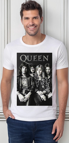 Playera Queen Diseño 31 Rock Grupos Musicales Beloma