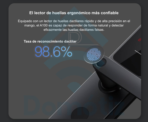 Imagen 6 de 7 de Aqara Cerradura Inteligente A100 Zigbee Bluetooth Homekit