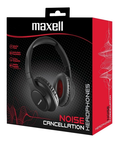 Audífonos Maxell Con Cancelación De Ruido De Copa Completa