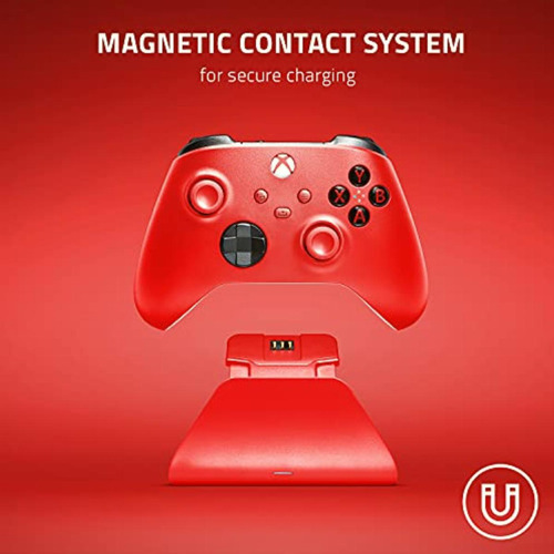 Universal Quick Charging Stand For Xbox Pulse Red