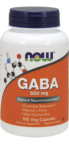 Suplementos Alimenticios Gaba 500mg - L a $1529