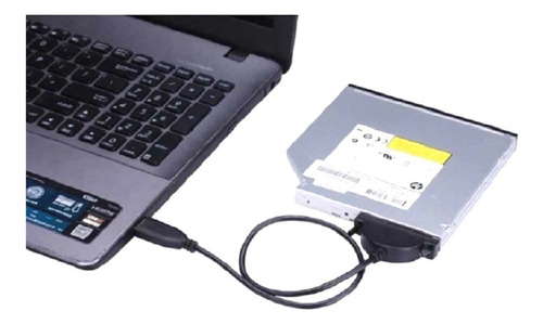 Lectora Grabadora Externa Usb Dvd Cd Ultra Slim Ps4 Ps5 16