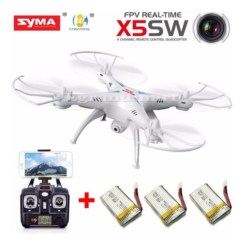 Syma X5sw Drone Wifi Fpv 2.4ghz 4ch Rc Hd 18 % Descuento