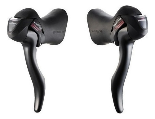 Sti Alavanca Passador Shimano Tourney A070 2x7 V 440 g Negro